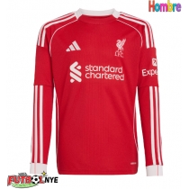 Camiseta Liverpool Primera Equipación 2025-26 manga larga